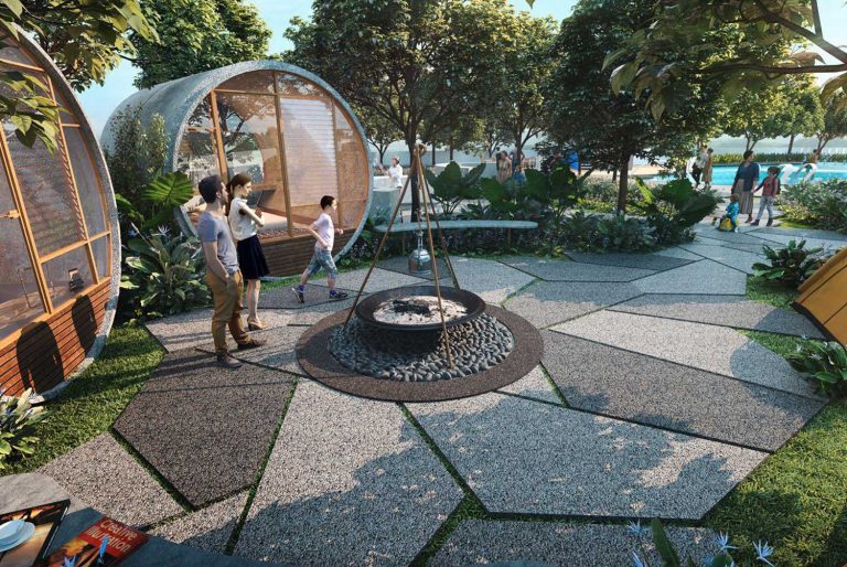Camping Garden