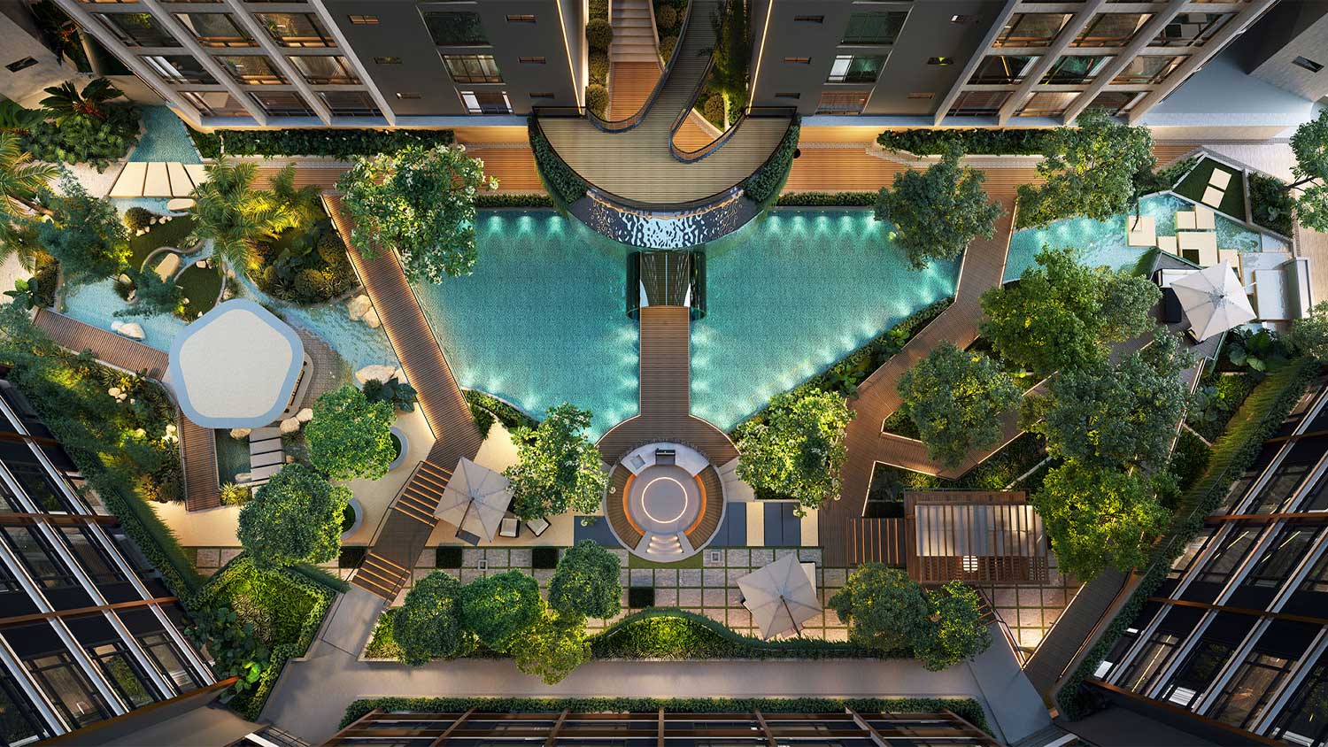 Garden Top View