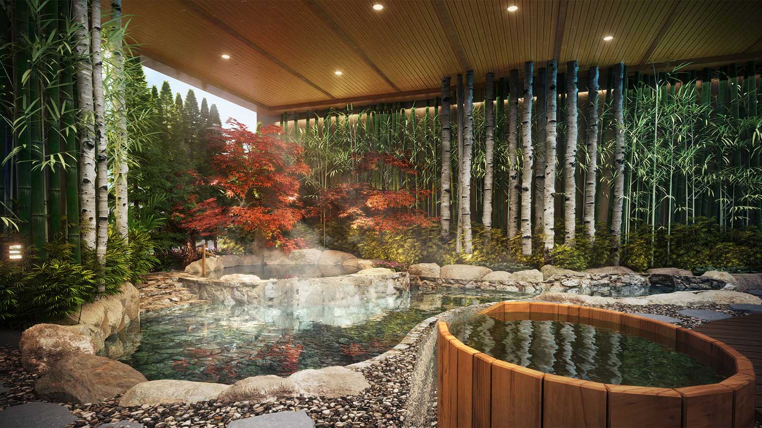 Tranquil Bath Onsen