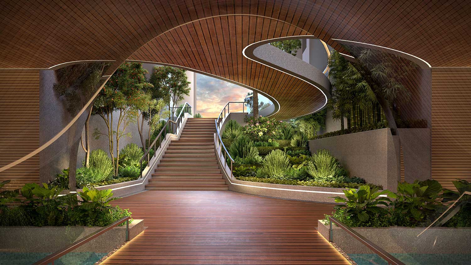 Pavilion Steps